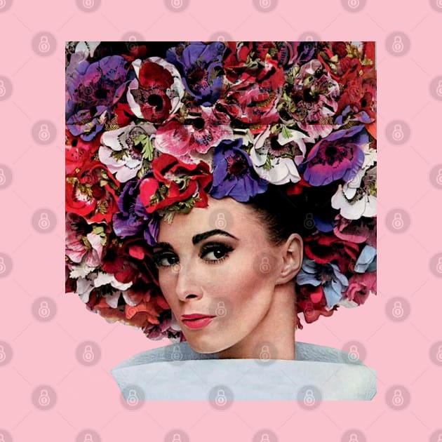 Cher with flower crown by Print&fun