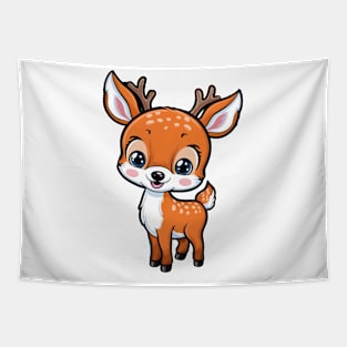 Baby Deer Cute Tapestry