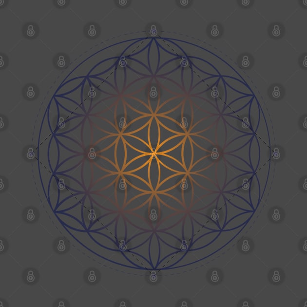 Sacred Geometry Flower of Life by tatadonets