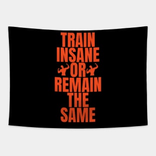 Train insane or remain the same Tapestry