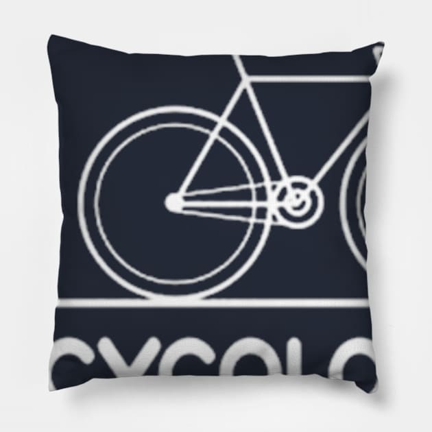 Fixie Bike Pillow by aconggrapic