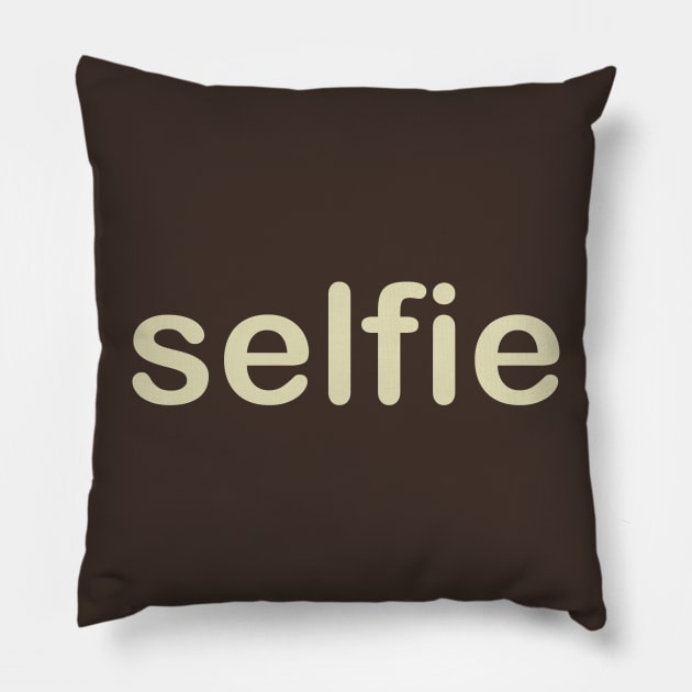 Selfie Pillow by AtomicMadhouse