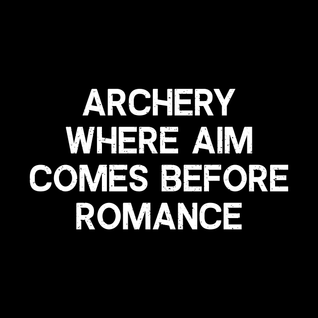 Archery Where Aim Comes Before Romance by trendynoize