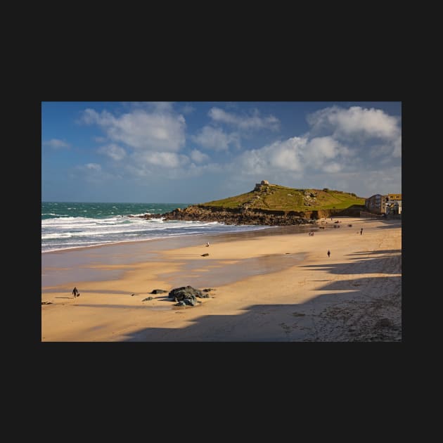 Porthmeor Beach, St Ives, Cornwall by dasantillo