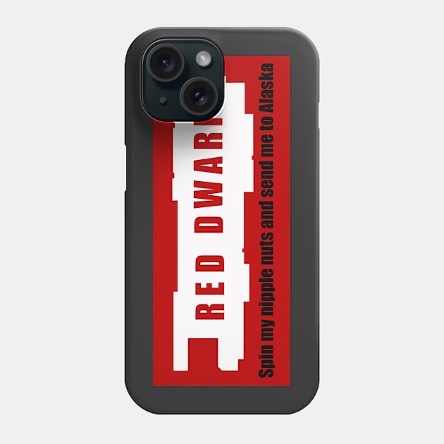 Red Dwarf Phone Case by GrinningMonkey