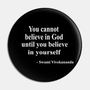 Swami Vivekananda thoughts Pin