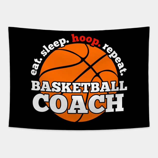 Basketball Coach Tapestry by MaystarUniverse