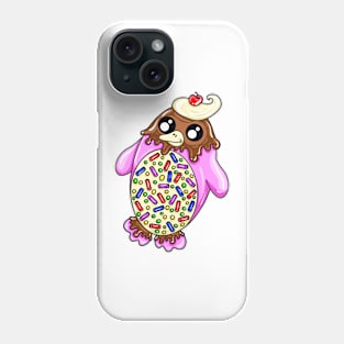 Strawberry Ice Cream Penguin Phone Case