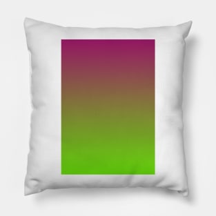 Shahabi Green Purple Gradient Fashion Print Pillow