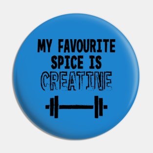 Creatine Spice Pin