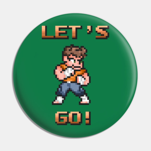 Let's Go! Pin by PixelDragon