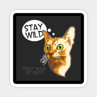 Stay wild T-shirt Magnet