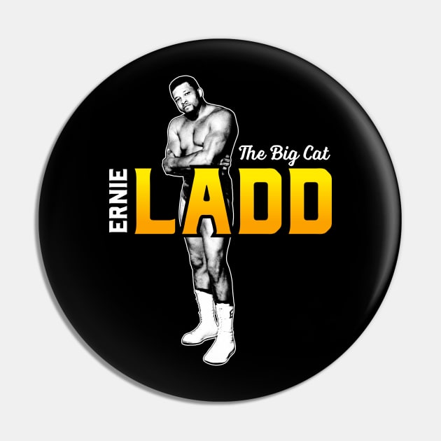 Ernie Ladd - Big Cat Pin by Mark Out Market