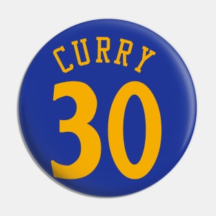 Curry - Warriors Basketball Pin