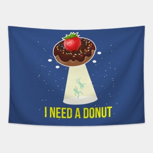 Unidentified Flying Donut Tapestry