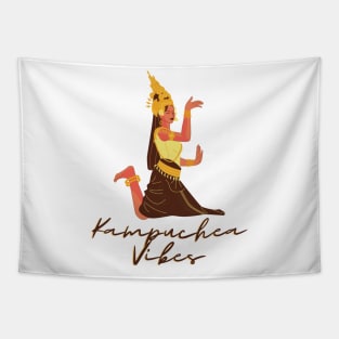 Kampuchea Vibes Tapestry