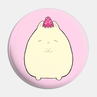 Strawberry Bunny Pin