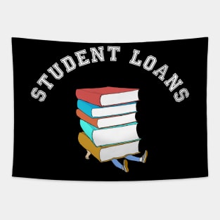 Student Loans University Shirt Tapestry