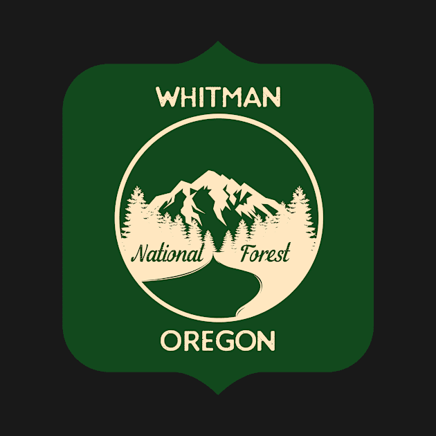 Whitman National Forest Oregon by Compton Designs