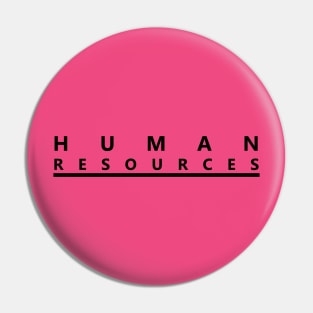 HUMAN RESOURCES (b) Pin