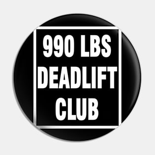 deadlift 990 lbs Pin