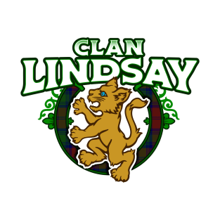 Clan Lindsay Cute Baby Lion Rampant Kitten T-Shirt