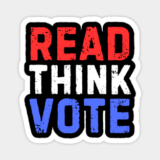 Read Think Vote Magnet