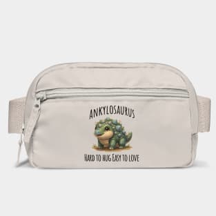 Ankylosaurus Dinosaur, Hard to hug Easy to love Bag