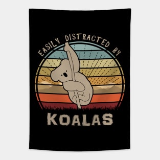 Easily Distracted By Koalas Tapestry