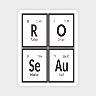 Roseau | Periodic Table Magnet