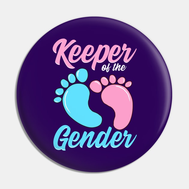 Keeper of The Gender Pin by Jamrock Designs