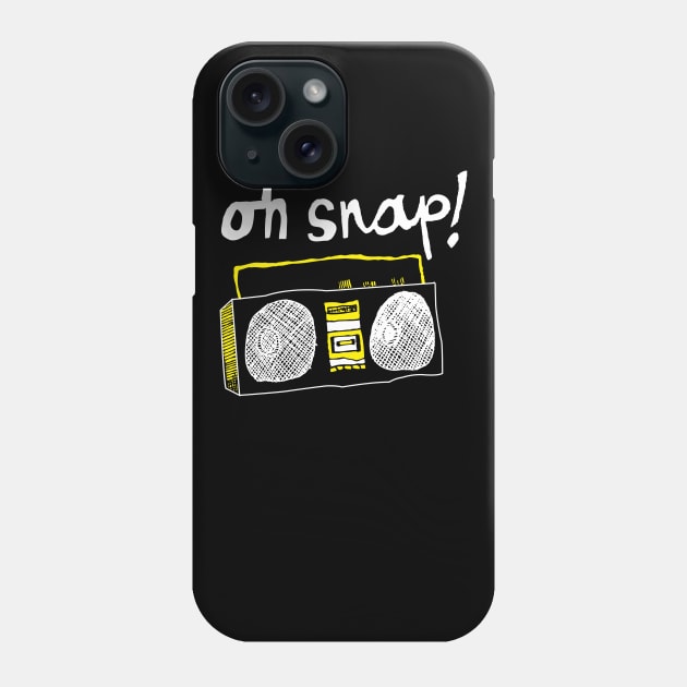 Oh Snap! Phone Case by postlopez