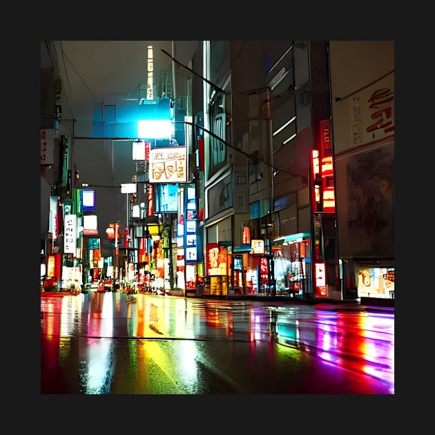 Tokyo Neon - Night Scenario - Realistic by Trendy-Now