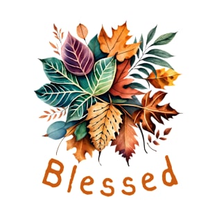 Blessed - Orange T-Shirt