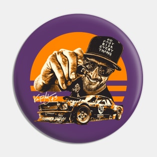 Ken Block orange Pin