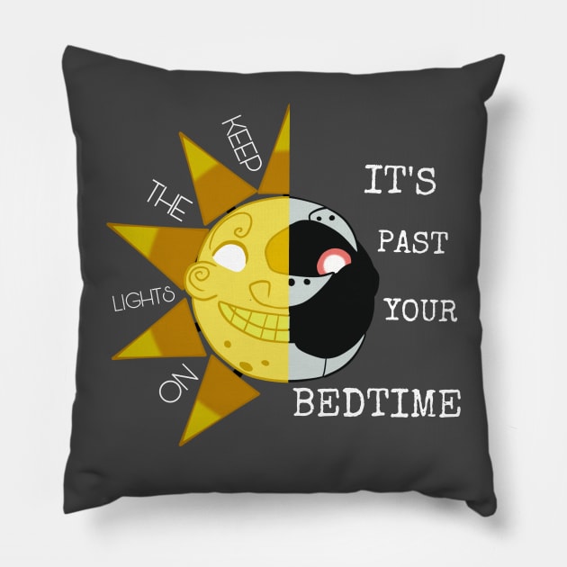 FNAF - Sun and Moon Pillow by Trentsenna