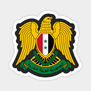 Coat of arms of Syria Magnet