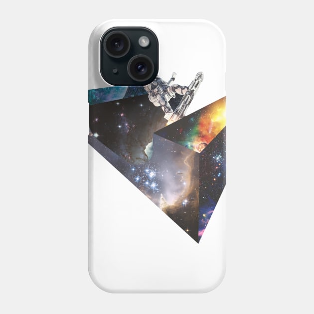 Astronaut Grind Phone Case by GeekLevelAsian