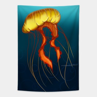 Sea Nettle Tapestry