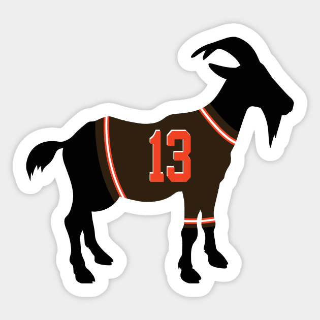 Odell Beckham Jr. GOAT - Odell Beckham Jr - Sticker