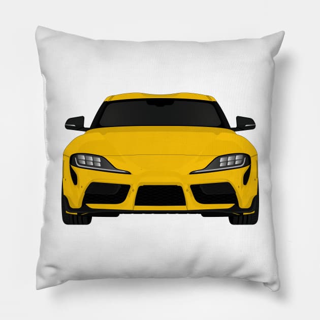 Supra Yellow Pillow by VENZ0LIC