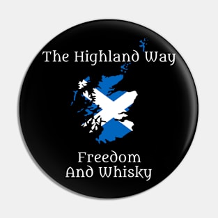 The Highland Way Pin