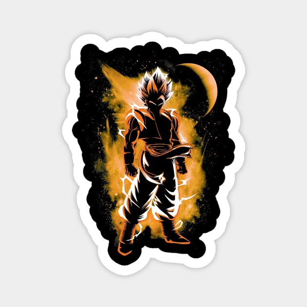 Super Saiyan Hard Mode Magnet by Lianame