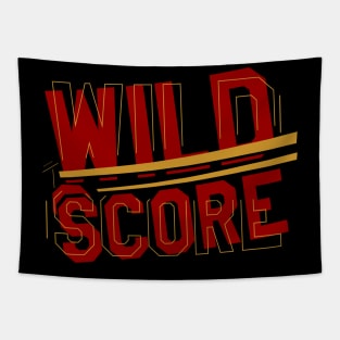 wild score Tapestry