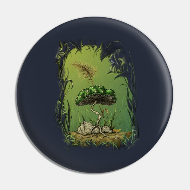 1-Up Mushroom Pin by TenkenNoKaiten