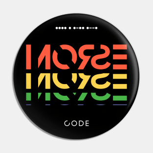 Morse Code Pin