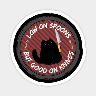 Low On Spoons Magnet