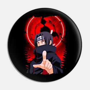 ITACHI UCHIHA MERCH VTG Pin