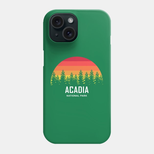 Acadia National Park Phone Case by esskay1000