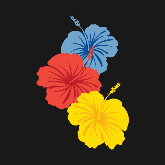 Bright Hibiscus by SWON Design